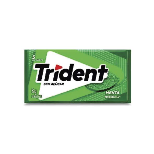 CHICLE ADAMS TRIDENT UN. MENTA