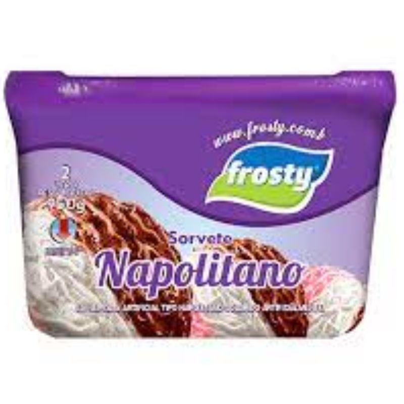 Sorvete Eskimo 2L Napolitano 1 X 950g